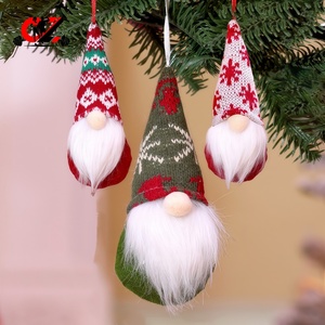 Muñecas Navideñas de Alta Calidad CZFIT, Decoraciones Navideñas, Muñecas Tejidas, Accesorios Colgantes Navideños Personalizables - Product Image 1