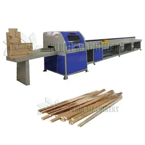 Meilleure vente planche de bois taille automatique machine de découpe/scie circulaire moulin pour couper le bois carré/bois coupe scie