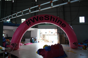 Arco Inflable Rosa WE Shine en Oferta para Eventos de Venta y Publicidad Comercial al Aire Libre - Product Image 2
