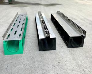 <span class=keywords><strong>Couvercle</strong></span> de gouttière en béton polymère d'acier et de fer de conception moderne pour les canaux de drainage routier et le trou d'homme de mur pour l'usage industriel - Product Image 3