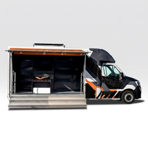 Mobile Food Truck 5.8m Aluminum Body With Insulated Compartments And Prep Space For Outdoor Catering - Product Image 1