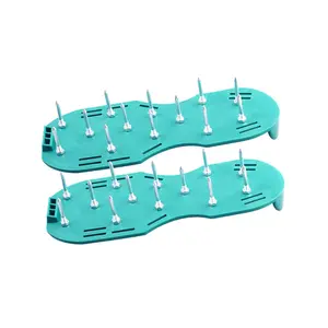 Verstellbare rutsch feste Schnalle Boden Belüftung spaar Schuhe Garten Rasen Belüfter Spikes Sandalen