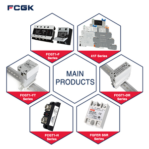 FCGK 41F-1Z-C2-1 6A DIN-rail slanke elektromagnetische relaismodule 6-24VDC SPDT <span class=keywords><strong>interface</strong></span> 240V relaisvoet miniatuur formaat schakelaar - Product Image 6