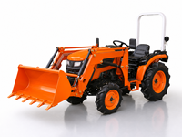 Tracteur diesel puissant de 20-30 CV à haute efficacité CE EPA COC avec moteur EURO V fiable et chargeur frontal pour ranch et pâturage
