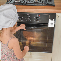 Penutup Kenop Oven Pengaman Bayi Bentuk Apel Prodigy VB004 Bahan PC Mudah Dipasang untuk Usia 0-12 Bulan
