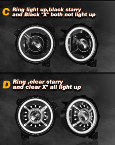 <span class=keywords><strong>2021</strong></span> <span class=keywords><strong>Jeep</strong></span> gladiador accesorios 9 pulgadas faros Led para el 2020-2022 <span class=keywords><strong>Jeep</strong></span> gladiador <span class=keywords><strong>Rubicon</strong></span> JT cabeza luces Led lámparas - Product Image 3