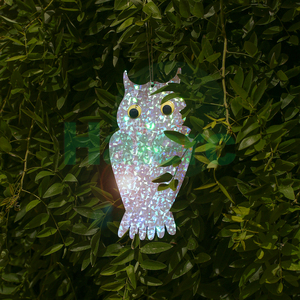 Haierc Chasse-oiseaux réfléchissant suspendu double face à laser, anti-pigeons, pour le contrôle des oiseaux - Product Image 5