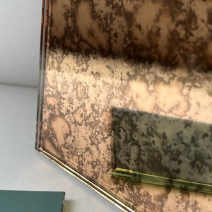 Cổ Điển Tường Gương Gương Cổ Khách Sạn Hình Bầu Dục Trang Trí Tường Gương Cho Trang Trí Nội Thất Hạt Giống Mô Hình Tấm Kính Cho Tủ Rượu Vang - Product Image 3