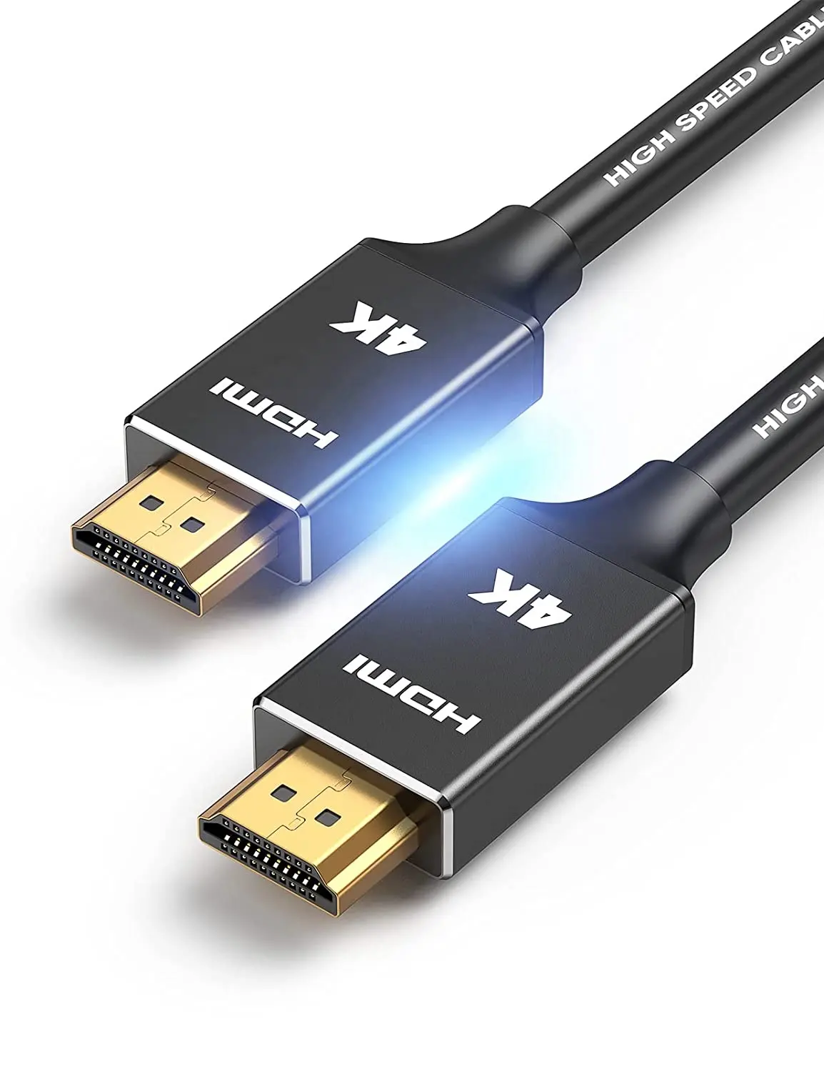 Latest Products 4K HDMI 2.0 Cable Aluminum Alloy Gold Connector High Speed 18Gbps for Apple TV 4K HDTV Xbox PS5 1M 2M 3M 5M