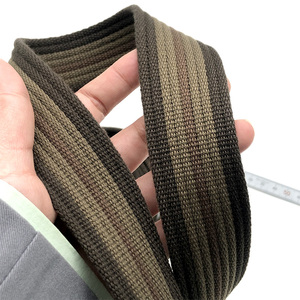 Coloré 1 pouce 38mm 36mm Polyester Rayé Coton Bandes Sangle Coton pour Sacs Vêtement Sac Sangle - Product Image 1