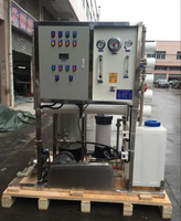 Machine à eau de mer par osmose inverse pour bateau, dessalinisateur marin, 1000 L/h, eau souterraine, fabrication artisanale, puits