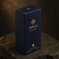 Boîte d'emballage de parfum personnalisée, boîte cadeau en papier rigide, estampage à chaud en or, finition mate, boîte de parfum, fabricant OEM ODM