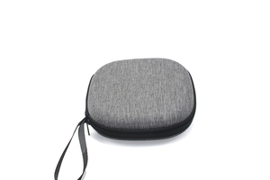 Étui rond en EVA personnalisé avec logo pour écouteurs, anti-stress, étanche, grande capacité, sac et étui - Product Image 3