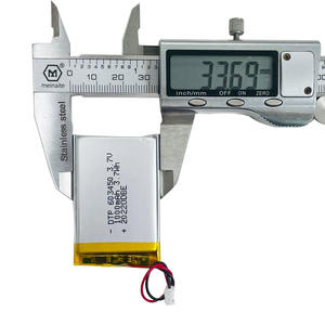 แบตเตอรี่ลิเธียมไอออน 603450 1000mAh 3.7V ของแท้จากโรงงาน OEM โพลิเมอร์ ขายส่ง คุณภาพดี ความจุขนาดใหญ่ - Product Image 2