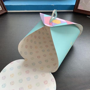 Nhà máy trực tiếp tùy chỉnh in hai mặt bánh bao bì hộp khả năng hiển thị cao hộp giấy để hiển thị hiệu quả - Product Image 6