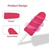 Eiscreme-förmiger Massage-Vibrator für Frauen mit Ein-Tasten-Steuerung 10 Vibrationsfrequenzen für Weibliche Masturbation Erwachsenen-Sexspielzeug