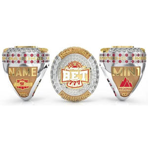 Bague de championnat MVP pour homme Bijoux personnalisés pour athlètes pour anniversaire Bague de champion de baseball en alliage pour jeunes basketball - Product Image 2