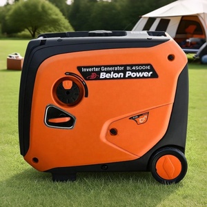 เครื่องกำเนิดไฟฟ้าเบนซินแบบพกพา 3.5KW 4KW ลดราคาพิเศษ เงียบ ใช้ในบ้านและตั้งแคมป์ - Product Image 1