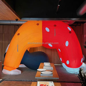 Özel yapılmış yüksek kaliteli şişme kız büyük şişme sanat kadın modeli balon çay ekran için - Product Image 5