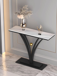 Table Étroite de Style Chinois Design Maître Moderne, Table <span class=keywords><strong>Murale</strong></span> Décorative d'Art Simple de Luxe pour Meuble d'Entrée Maison Nouveau Style - Product Image 4