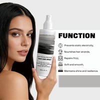 Kit de Soins pour Perruques et Cheveux : Masque Capillaire Anti-frisottis, Nourrissant et Brillant, Shampoing et Après-shampoing Sans Rinçage, Étiquette Personnalisée