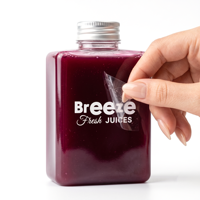 Autocollant adhésif 3D personnalisé à transfert UV, imperméable, transparent, pour tasses à café, vin, bière, whisky, lait, thé, smoothies, bocaux Mason