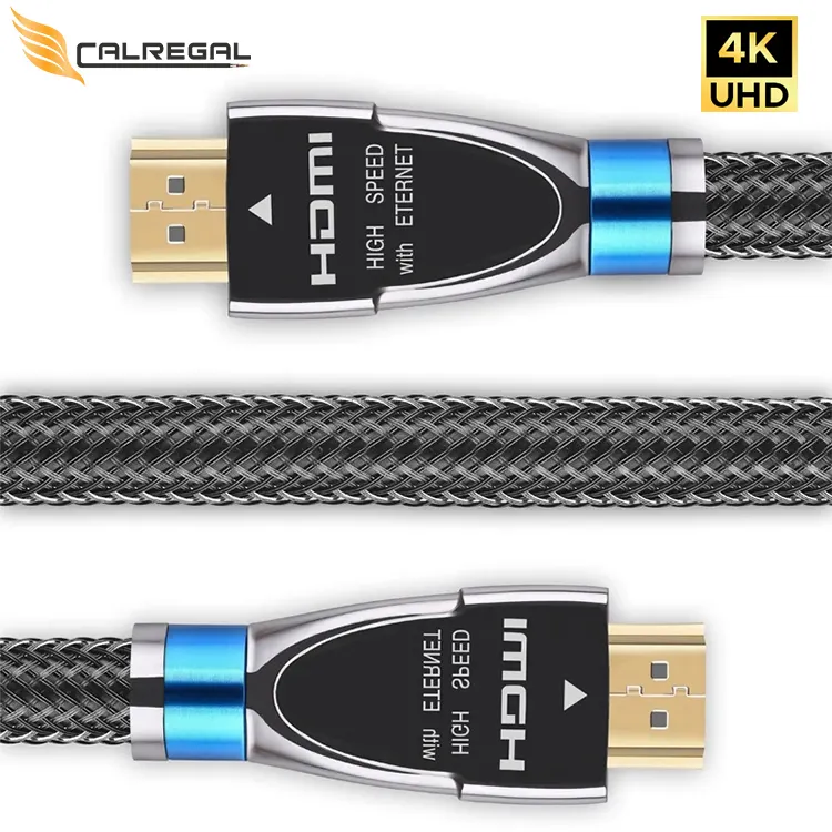 Hoge Snelheid 2.0 Versie Micro Hdmi Naar Hdmi Kabel 1M 2M 3M 5M 7.5M 10M 15M 20M Vergulde 4K 60Hz Hdmi 4K Kabel