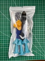 Outils de calfeutrage en silicone - Outil de finition 3 en 1 pour mastic, grattoir pour enlever le coulis, dissolvant de calfeutrage, grattoir d'angle pour colle à verre