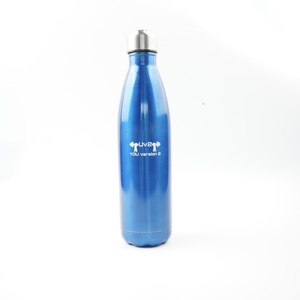 Custom 750ml Double Wall Aluminum Classic Vacuum <b>Flask</b> with 6-12 Hours Thermal Insulation for Outdoor Sports - Product Image 3
