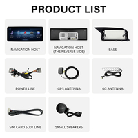Système Android 13.0 pour écran de voiture GLK X204, mise à niveau, CarPlay sans fil, Android Auto, audio pour Mercedes-Benz GLK X204