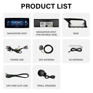Système Android 13.0 pour écran de voiture GLK X204, mise à niveau, CarPlay sans fil, Android Auto, <span class=keywords><strong>audio</strong></span> pour Mercedes-Benz GLK X204 - Product Image 6