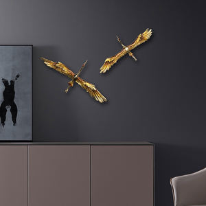 SANLOREN الجدار نوع s حجم الجدار شنقا اللون الذهبي تحلق رافعة لغرفة النوم غرفة المعيشة مكتب فندق الجدار الديكور - Product Image 4