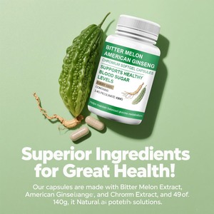 Supplément de Softgels de chrome de <span class=keywords><strong>ginseng</strong></span> américain de <span class=keywords><strong>melon</strong></span> amer pour la formule faite sur commande d'ODM d'OEM d'adultes - Product Image 6