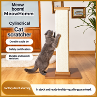 Grand arbre à chat de style romain avec griffoir en sisal, jouet pour affûter les griffes et soulager les démangeaisons, et lit pour chat 60023023, Fournitures pour animaux de compagnie en gros