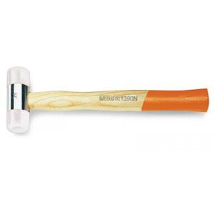 BETA - 013900528 Marteaux à face en nylon avec tiges en bois (multi-pack) - EAN 8014230716312 HAMMERS AND CHISELS SOFT FACE MALLETS - Product Image 1