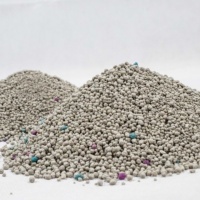 Bentonite naturelle pour animaux de compagnie, prix usine, haute qualité, sans pollen, personnaliser la bentonite sanitaire pour chat