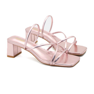 <span class=keywords><strong>Sandali</strong></span> con <span class=keywords><strong>Tacco</strong></span> <span class=keywords><strong>Medio</strong></span> Grosso da 5,5 cm per Donna, Prezzo di Fabbrica, <span class=keywords><strong>Estivi</strong></span>, da Esterno, con Punta Aperta e Allacciatura - Product Image 2