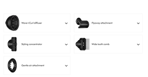 Secador de Pelo <span class=keywords><strong>Dyson</strong></span> <span class=keywords><strong>Supersonic</strong></span> y Styler Airwrap de Calidad Original con Estuche de Cuero para Secador de Pelo <span class=keywords><strong>Dyson</strong></span> HD 16 - Product Image 5