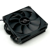 Desktop Computer Radiator Cpu Mini Chassis Luchtgekoelde 4Heat Pipe Dunne Itx All-In-One Radiator Fan Chassis Cpu Grafische Kaart