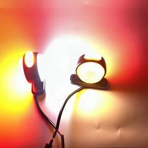 Lumière <span class=keywords><strong>de</strong></span> taille à trois côtés <span class=keywords><strong>de</strong></span> carte européenne <span class=keywords><strong>de</strong></span> camion 12v-24v, lumière double face rouge et jaune, lumière <span class=keywords><strong>de</strong></span> signal LED illuminée à trois côtés - Product Image 6