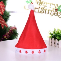 Cappello di Babbo Natale Luminoso a LED con Cinque Stelle, Cappello Natalizio Luminoso per Adulti, Decorazione per Feste, Vendita all'Ingrosso