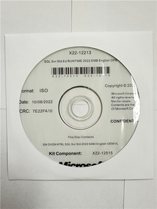 <span class=keywords><strong>SQL</strong></span> Server 2022 Standard DVD OEM ชุดเต็ม พร้อมการเปิดใช้งานออนไลน์แบบตลอดชีพ <span class=keywords><strong>SQL</strong></span> 2022 Enterprise DVD ชุดเต็ม ใบอนุญาต 16 คอร์ - Product Image 4