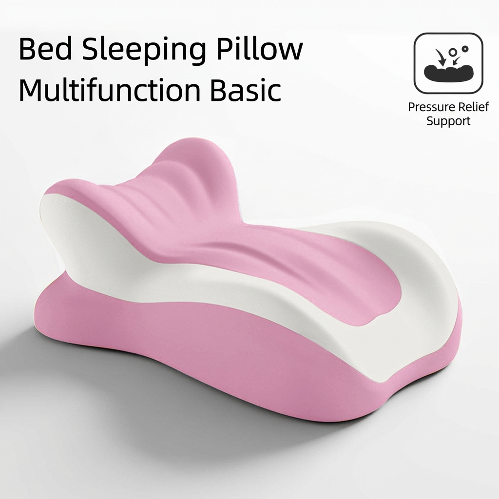 Pink color-blocking [no small pillow]