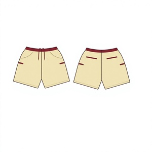 Pantaloncini da softball retrò personalizzati a 6 tasche in microfibra elasticizzata in 4 direzioni - Product Image 2