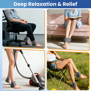 Grenzüberschreitend Beliebter Elektrischer Knöchel- & Fußmassagegerät mit 3 Geschwindigkeiten, Wärmekompression, Vibrationsrelaxation, Musikfunktion und Logo-Design - Product Image 3
