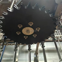 Roue d'angle rotative universelle ZYRP 685 mm pour ligne d'abattage de volailles avec roulement d'arbre en acier inoxydable