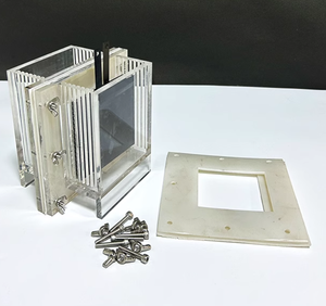 Électrolyseur de type H avec des réservoirs à membrane d'électrolyse en verre organique à double/triple ouverture non scellés - Product Image 4