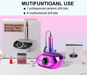 Chuyên Nghiệp 35000Rpm Điện Nail Khoan Xách Tay Sander Máy Thép Không Gỉ Cho Cho Nhà Vô Địch 3 8 Giờ - Product Image 5