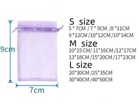 Sacchetti Trasparenti Quadrati in Organza con Coulisse e Mini Sacchetti Regalo per Caramelle con Logo Personalizzato e Supporto per Colori Personalizzati, Ideali per Confezioni di Gioielli