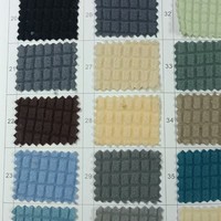 Tissu Brocart Tricoté en Polyester à Carreaux Résistant à l'Abrasion, 190 GSM, Léger, pour Ensemble Table-Chaise-Canapé Filles – Approvisionnement Direct Usine